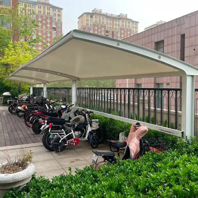 清镇市膜结构电动车棚